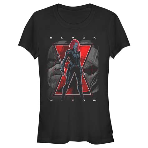 Marvel Marvel Juniors Black Widow Battle Trio T Shirt