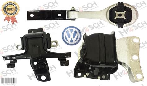 Kit 3 Soportes Motor Y Transmision Vw Vento 15 18 Manual Meses Sin