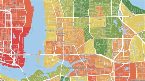 The Safest And Most Dangerous Places In Arlington Jacksonville Fl Crime Maps And Statistics