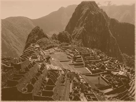 Inca Landscape Machu Picchu Peru Wallpaper Resolution2560x1920 Id