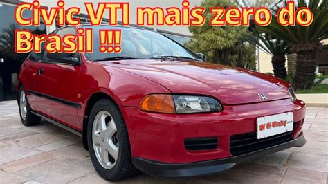 Honda Civic VTI em Raro Estado de Conservação YouTube