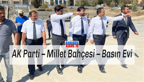 AK Parti Millet Bahçesi Basın Evi Karabük Ajans 78