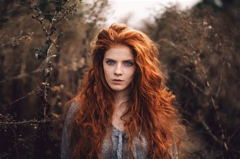 Looking At Viewer Women Outdoors Portrait German Women Plants