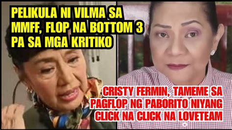 CRISTY FERMIN AT VILMANIANS WALANG NAGAWA UPANG ILIGTAS SA PAGFLOP ANG