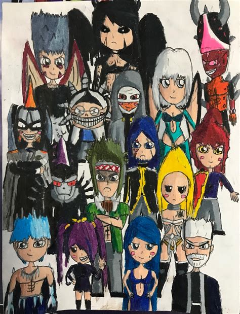 Shedim 16 As Chibis By Titanxecutor On Deviantart