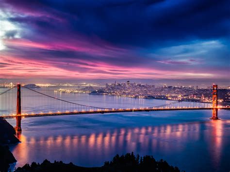 San Francisco Night Wallpaper