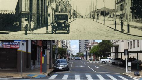 Anos De S O Carlos Veja O Antes E Depois De Alguns Locais