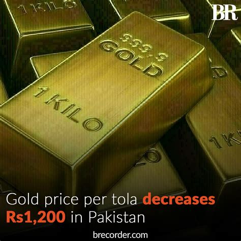 Gold Prices Decreased In Pakistan On Monday In Line With Their Decline