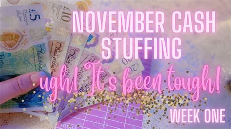 Uk Cash Stuffing I Missed You November Wk Single Mum Low Income