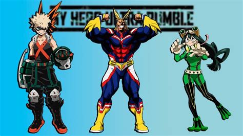 Los Mejores Equipos Para El Competitivo De My Hero Ultra Rumble