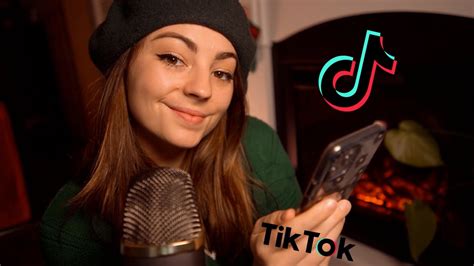 ASMR Je réagis aux vidéos ASMR sur TikTok YouTube