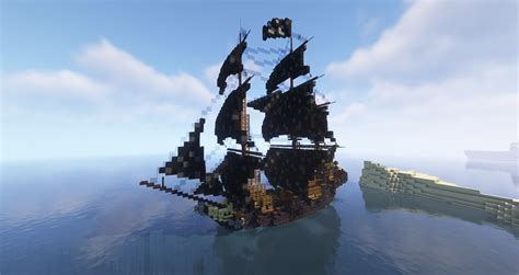 Minecraft Pirate Ship Schematic