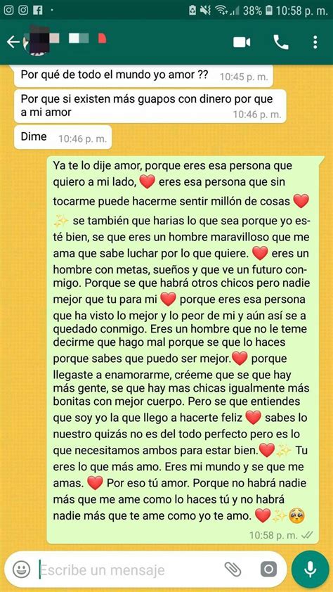 Carta De Amor Para Mi Novio