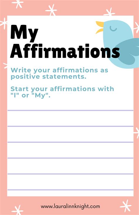 2 Positive Affirmation Activities For Your Child — Laura Linn Knight