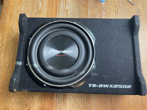 Pioneer Ts Swx2502 10in Subwoofer Shallow Mount Ebay