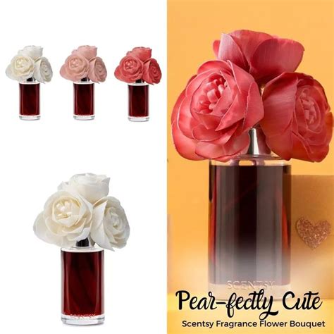 Pear Fectly Cute Scentsy Fragrance Flower Bouquet Valentines Day