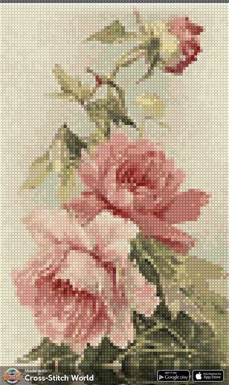 Pin By Margo Berg On Cross Stitch In Cross Stitch Flowers Cross