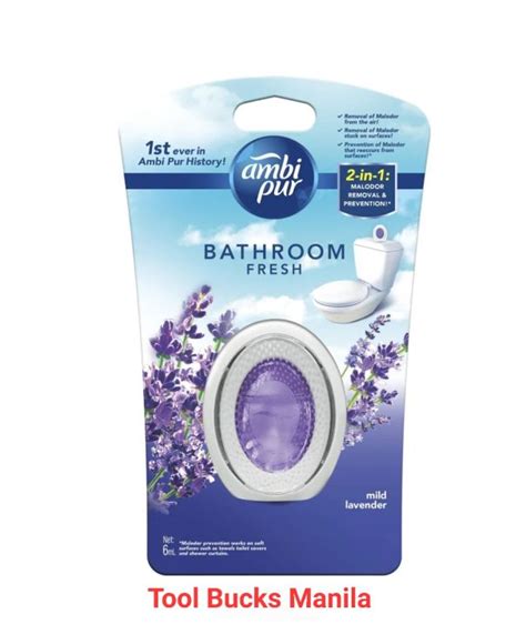 AMBI PUR Bathroom Fresh Mild Lavender Air Freshener Remove Prevent