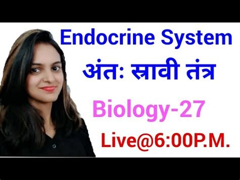 Endocrine System Ssc Cgl Chsl Cpo Mts Youtube