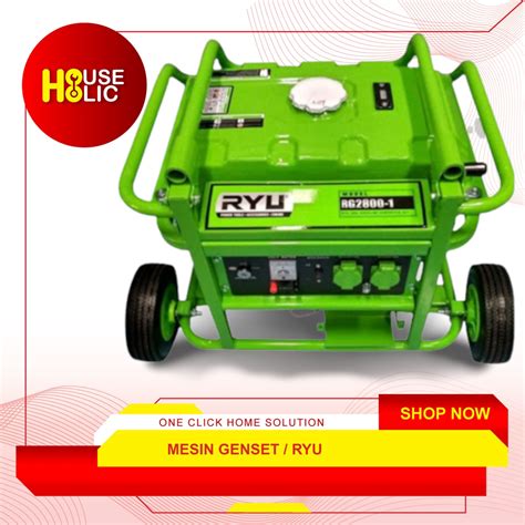 Jual Ryu Mesin Genset Ginset Set Watt Rg Gasoline