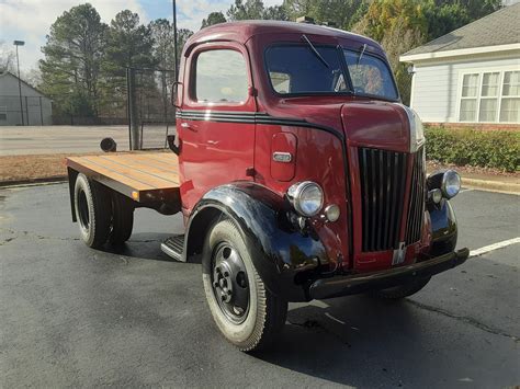 Sold Recently Restored 1941 Ford COE Flatbed Truck With A Later