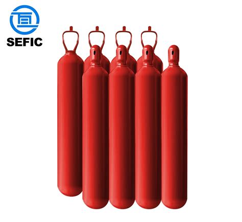 Iso Od Mm Dw Pw Bar L Steel Gas Cylinder Seamless