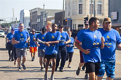 Special Olympic Torch Run Held Mcpherson Sentinel