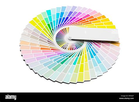 D Pantone Color Palette Guides Stock Photo Alamy