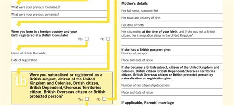 Passport Form C1 ≡ Fill Out Printable Pdf Forms Online