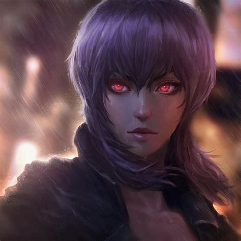 Motoko Kusanagi Art By Sean Tay Rcyberpunk