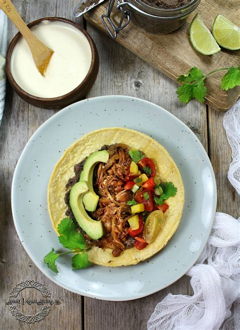 Jackfruit Fajitas Lenas Vegan Living