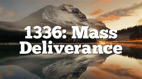 Mass Deliverance Pentecostal Theology