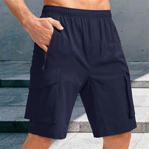 Cargo Summer Casual Workout Solid Color Shorts For Men Men S Plus Size Pants Fashion Multicolor