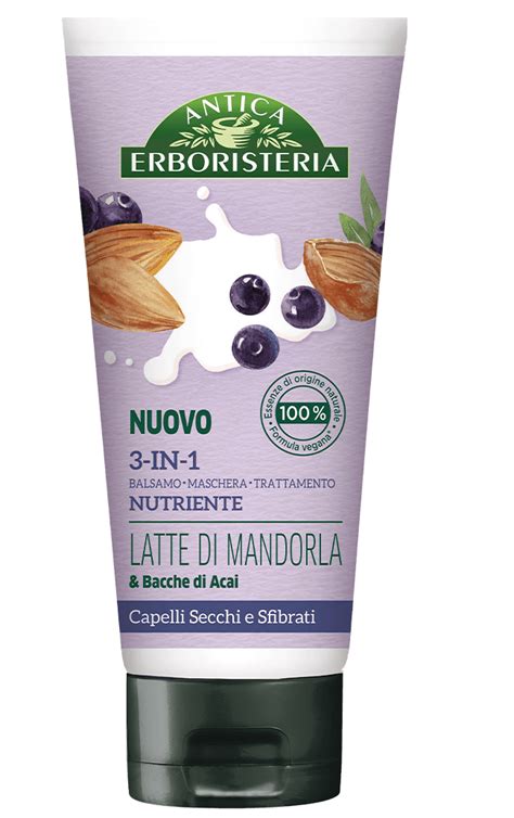 3 In 1 Latte Di Mandorla Balsamo Maschera Trattamento Nutriente