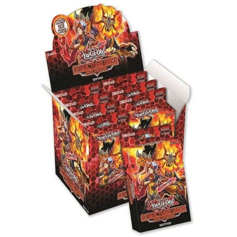 Soulburner Structure Deck Display Structure Deck Soulburner YuGiOh