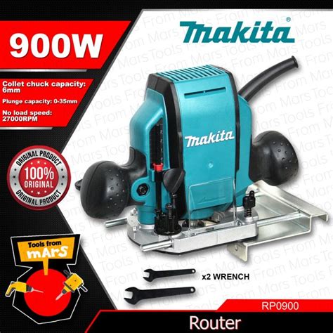 Makita Original Electric Plunge Router 900w Rp0900 •tools From Mars