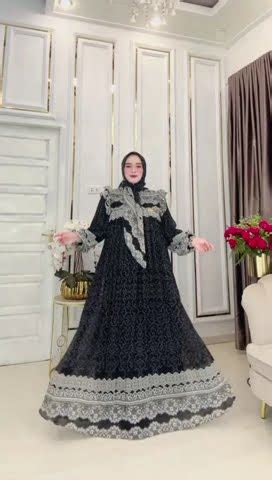 WA 0895 2000 3558 GAMIS LEBARAN GAMIS SATU SET DENGAN HIJAB GAMIS