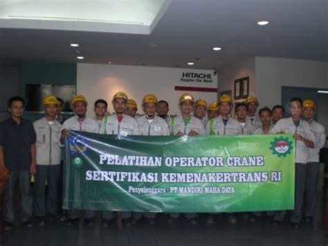 Pelatihan Operator Crane Sertifikasi Operator Crane Kelas Dan