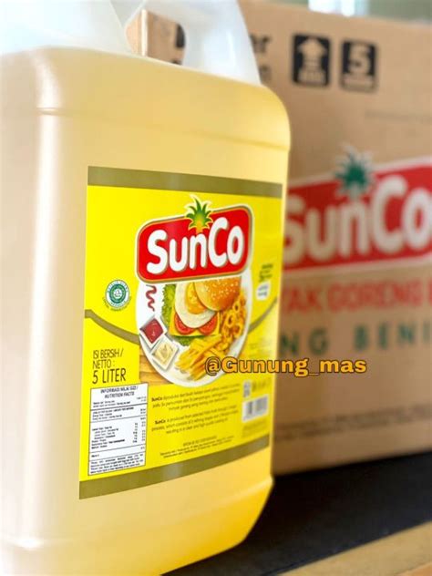 Minyak Goreng Sunco L Jerigen Lazada Indonesia