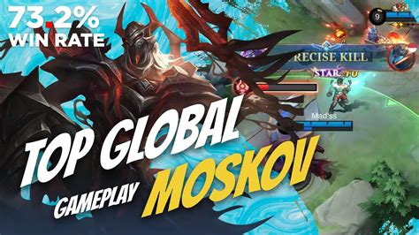 Top Global Moskov Precise Kills Top Global Mobile Legends Youtube