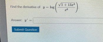 Answered Find The Derivative Of Y Answer Y Bartleby