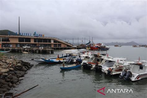 Cuaca Buruk Kapal Dilarang Berlayar Ke Pulau Komodo Antara News