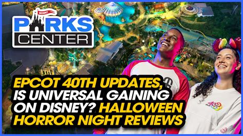 WATCH PARKSCENTER Is Universal Gaining On Disney EPCOT 40th Update