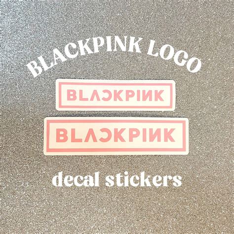 BLACKPINK LOGO STICKER - Etsy