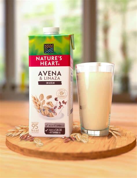 Natures Heart Avena And Linaza La Nueva Bebida Vegetal Con Alto