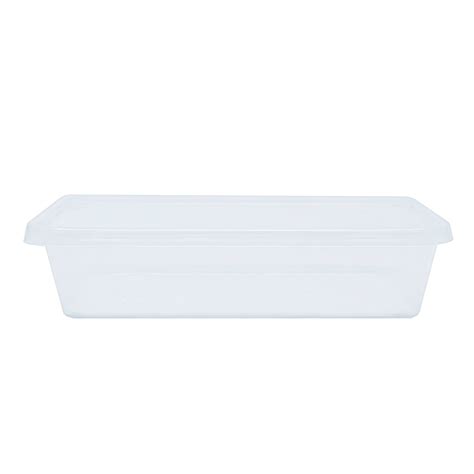 500ml Rectangular Microwaveable Container