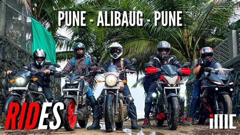 Pune To Alibaug Monsoon Bike Ride 345km Round Trip Ns200 R15