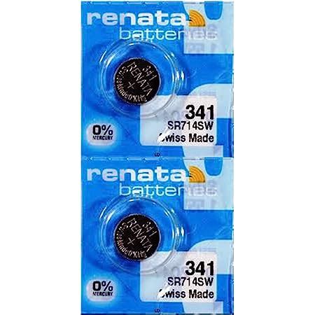 Amazon Renata 341 SR714SW Watch Battery Silver Oxide 1 55V