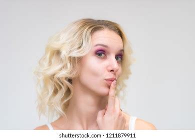 Nude Woman Body Art Stands Sideways Stock Photo Shutterstock