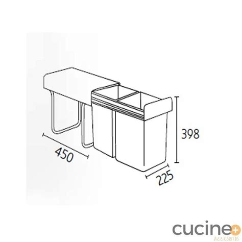 Cubo Ecologico Cucine Accesorios